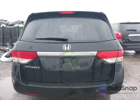 2015 Honda Odyssey Ex-L from USA, damaged, VIN 5FNRL5H69FB071115